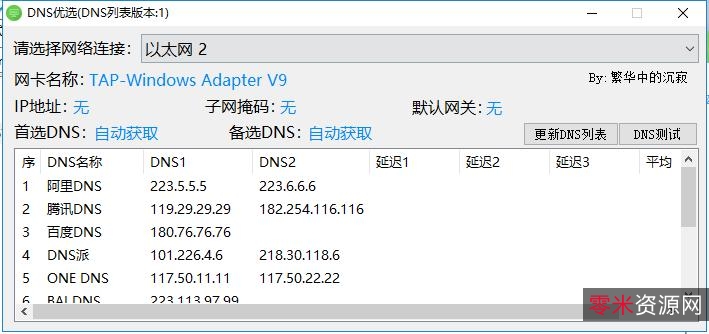 「DNS优选.exe」快速更换可用+DNS+地址+！彻底解决（域名解析出错+无法打开网页+网页广告增多+）困扰！拒绝DNS劫持，让你使用更顺心！