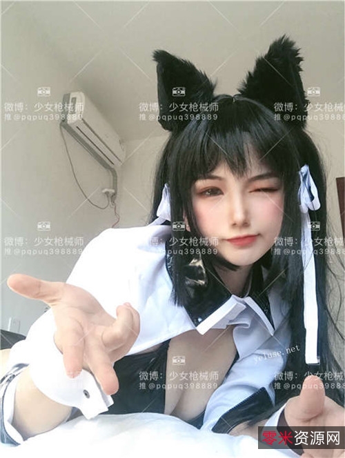 《7V-620M人气COSER少女枪械师牛奶小怪兽套：放飞自我，勇敢追逐梦想》