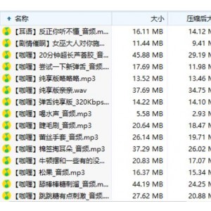 放松身心，丹sir绅士助眠A失眠R视频：舰长包、口腔音、舔耳等尺度适宜动作，带你忘记烦恼，1.21g