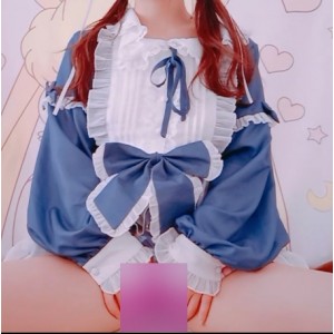 蓝色妹子作品：小兔的黄金铂金王者身材