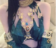 安安老师：糖心御姐Cos迦南，语音逗趣视觉疲劳，男伴缺席视频