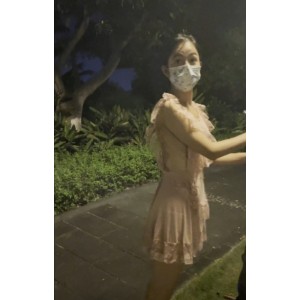 推特小小星户外展示合集9部9G，某处起伏明显